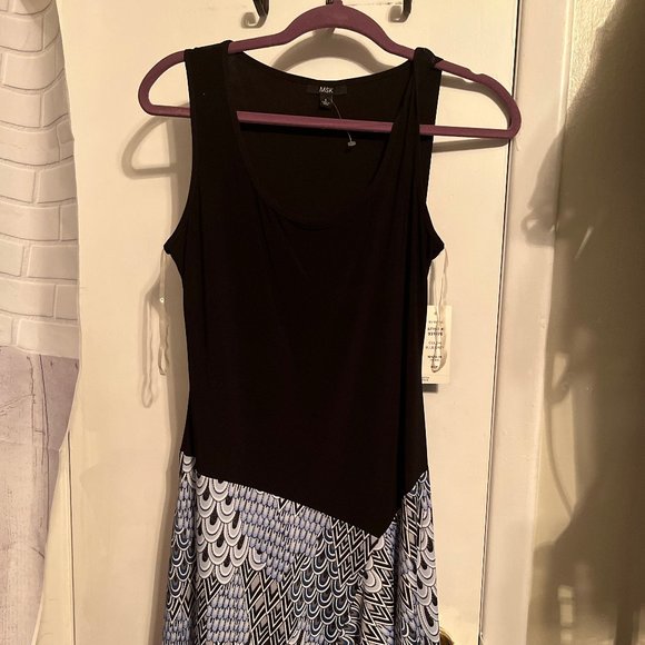 NWT MSK SLEEVELESS DRESS SZ S - Picture 1 of 5